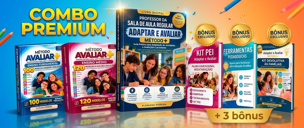 Combo Premium: livro principal, cadernos de 100 e 120 modelos e 3 bônus